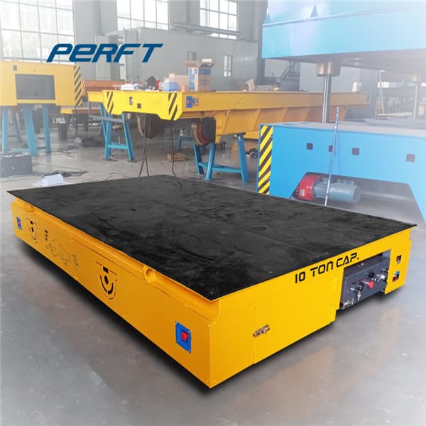 Industrial Transfer Cart With Push Button Pendant 80 Ton